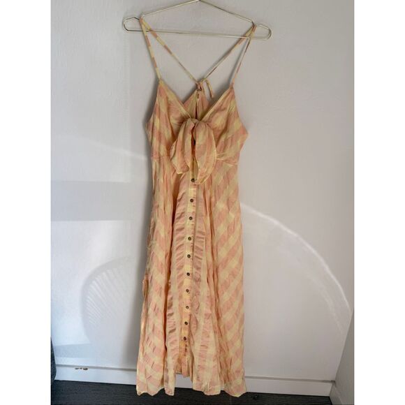 Free People Dresses & Skirts - FREE PEOPLE Via Midi Dress Size Large NWOT
